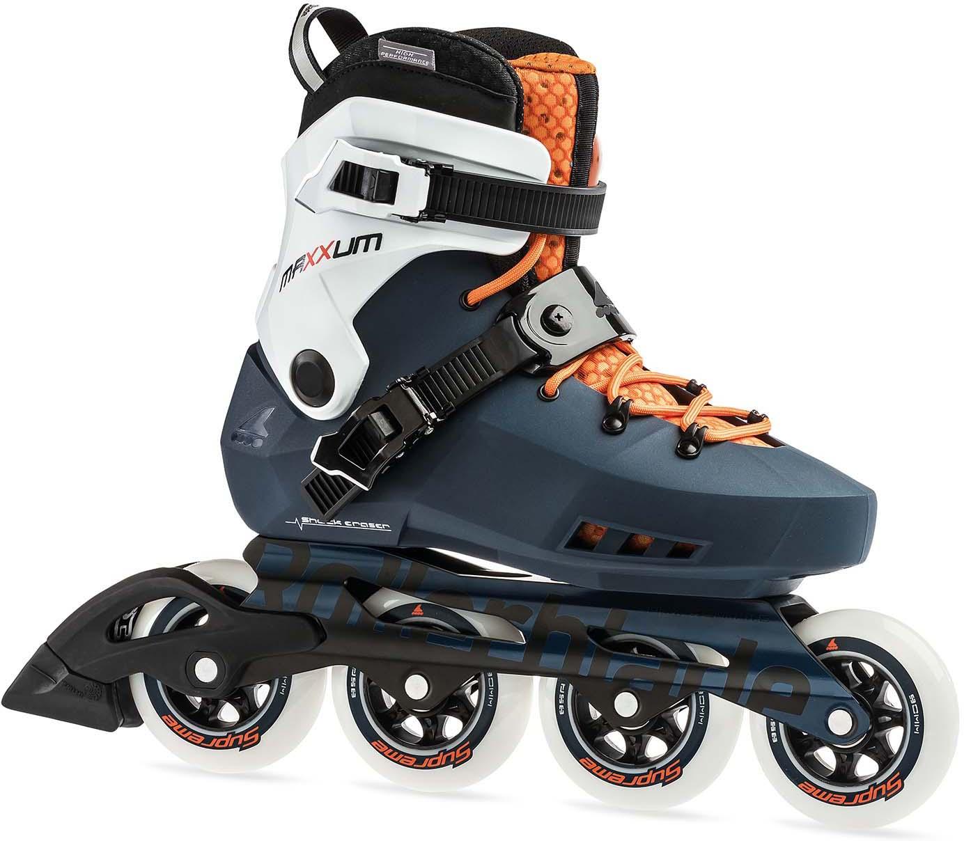 фото Роликовые коньки rollerblade 2021 maxxum edge 90 orange/sapphire (см:27)