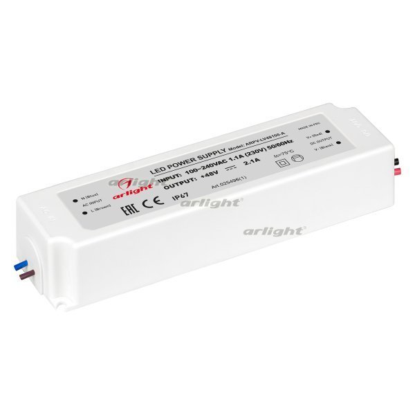 Arlight Блок питания ARPV-LV48100-A (48V, 2.1A, 100W) (Arlight, IP67 Пластик, 3 года), Блок питания ARPV-LV48100-A (48V, 2.1A, 100W) (Arlight, IP67 Пластик, 3 года)
Arlight Блок питания ARPV-LV48100-A (48V, 2.1A, 100W) (Arlight, IP67 Пластик, 3 года), Блок питания ARPV-LV48100-A (48V, 2.1A, 100W) (Arlight, IP67 Пластик, 3 года)