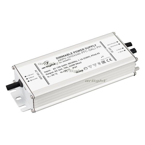 Arlight Блок питания ARPV-UH24240-PFC-DALI-PH (24V, 10.0A, 240W) (A, Блок питания ARPV-UH24240-PFC-DALI-PH (24V, 10.0A, 240W) (Arlight, IP67 Металл, 7 лет)
Arlight Блок питания ARPV-UH24240-PFC-DALI-PH (24V, 10.0A, 240W) (A, Блок питания ARPV-UH24240-PFC-DALI-PH (24V, 10.0A, 240W) (Arlight, IP67 Металл, 7 лет)