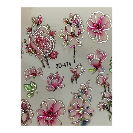 Набор, Anna Tkacheva, 3D-слайдер Crystal №474 «Цветы. Цветочки», 2 шт., Разноцветный
Набор, Anna Tkacheva, 3D-слайдер Crystal №474 «Цветы. Цветочки», 2 шт., Разноцветный