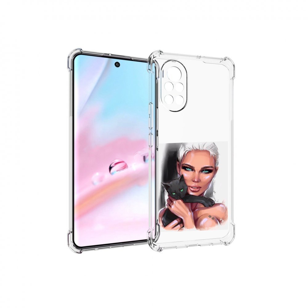 Чехол MyPads девушка-с-черным-котиком женский для Huawei Nova 8 (ANG-LX1), Прозрачный, Tocco
Чехол MyPads девушка-с-черным-котиком женский для Huawei Nova 8 (ANG-LX1), Прозрачный, Tocco