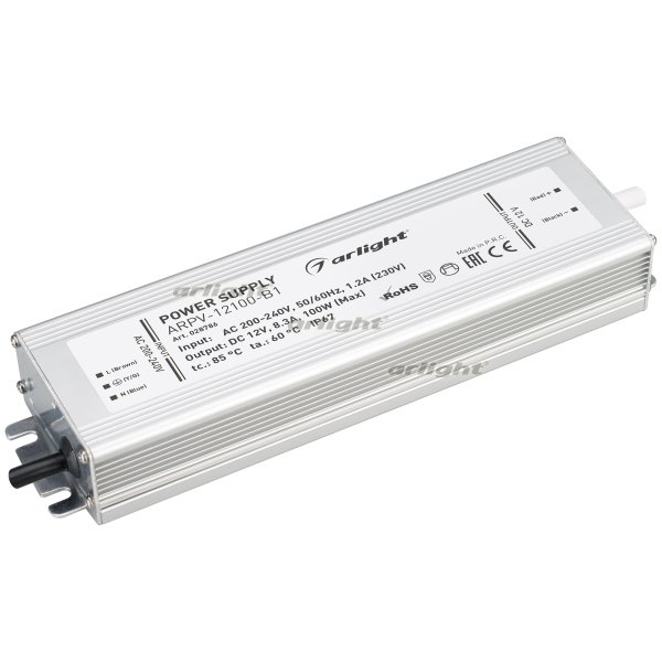 Arlight Блок питания ARPV-12100-B1 (12V, 8,3A, 100W) (Arlight, IP67 Металл, 3 года), Серый, Блок питания ARPV-12100-B1 (12V, 8,3A, 100W) (Arlight, IP67 Металл, 3 года)
Arlight Блок питания ARPV-12100-B1 (12V, 8,3A, 100W) (Arlight, IP67 Металл, 3 года), Серый, Блок питания ARPV-12100-B1 (12V, 8,3A, 100W) (Arlight, IP67 Металл, 3 года)