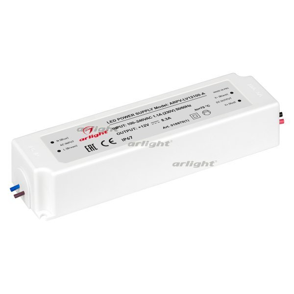 Arlight Блок питания ARPV-LV12100-A (12V, 8.3A, 100W) (Arlight, IP67 Пластик, 3 года), Блок питания ARPV-LV12100-A (12V, 8.3A, 100W) (Arlight, IP67 Пластик, 3 года)
Arlight Блок питания ARPV-LV12100-A (12V, 8.3A, 100W) (Arlight, IP67 Пластик, 3 года), Блок питания ARPV-LV12100-A (12V, 8.3A, 100W) (Arlight, IP67 Пластик, 3 года)