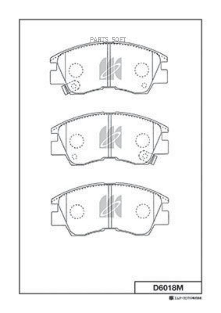 Колодки дисковые п. Mitsubishi Pajero 3.0/2.5TD 87-91/L300 1.6-2 D6018M-01 =275 00=572280B
Колодки дисковые п. Mitsubishi Pajero 3.0/2.5TD 87-91/L300 1.6-2 D6018M-01 =275 00=572280B