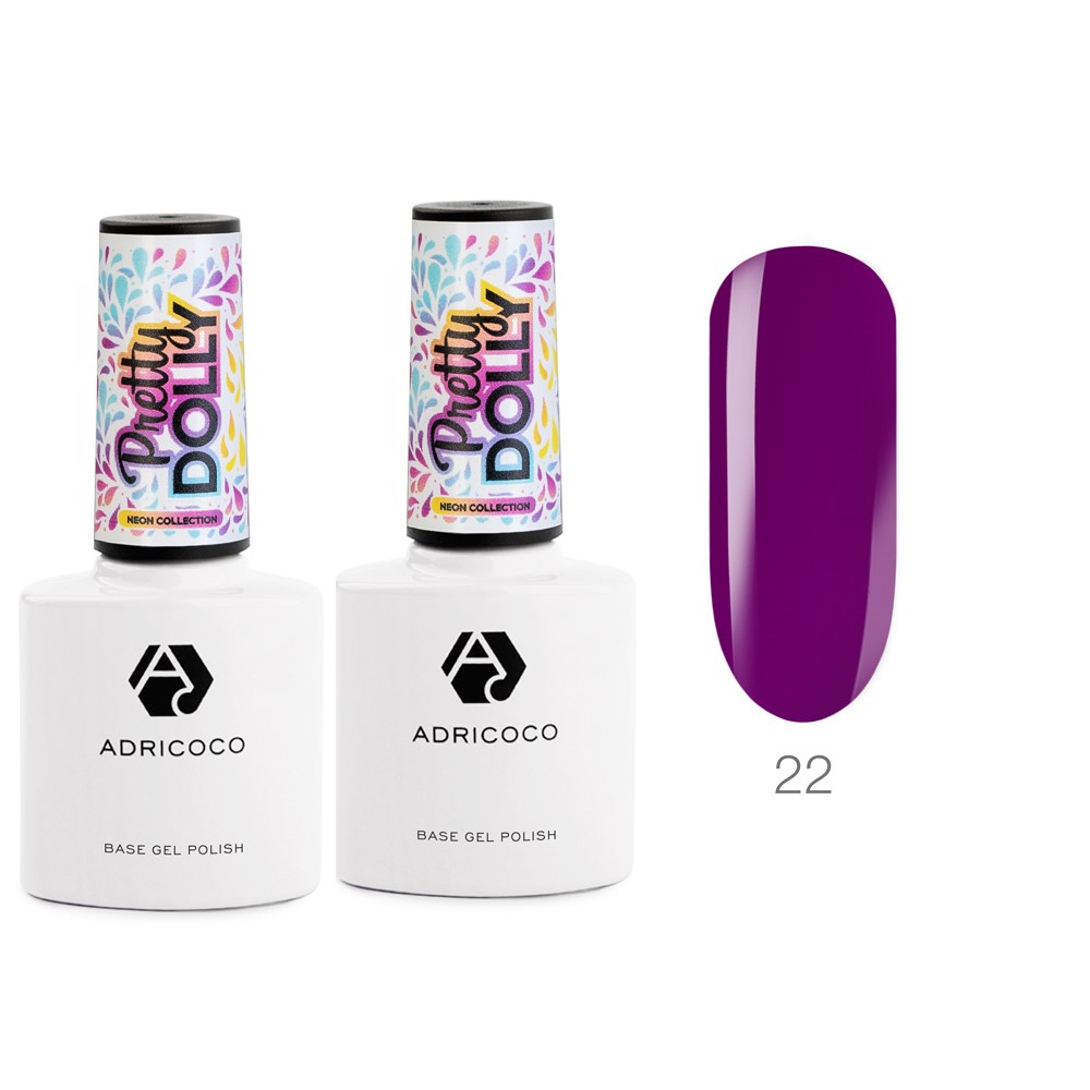 Гель-лак для ногтей AdriCoco Pretty dolly №22 неоновый баклажановый 8 мл 2 шт, Фиолетовый, kr-21926
Гель-лак для ногтей AdriCoco Pretty dolly №22 неоновый баклажановый 8 мл 2 шт, Фиолетовый, kr-21926