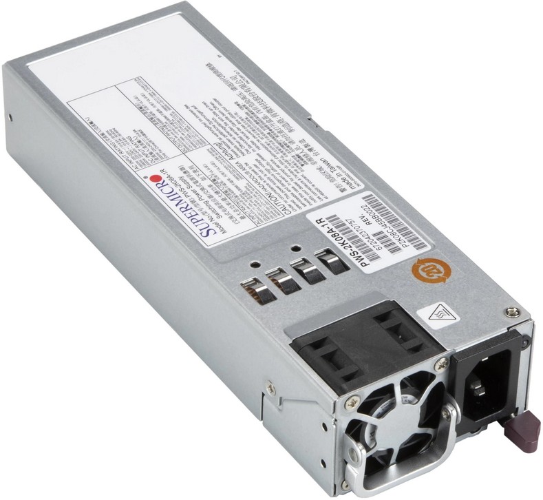 Серверный блок питания Supermicro PWS-2K08A-1R 2000W (PWS-2K08A-1R), Серебристый, PWS-2K08A-1R
Серверный блок питания Supermicro PWS-2K08A-1R 2000W (PWS-2K08A-1R), Серебристый, PWS-2K08A-1R