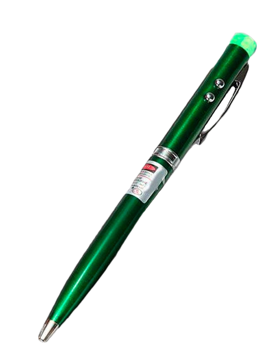 Авторучка с лазерной указкой и фонариком Ripoma 48080 00116577, зеленый 13.5 см, 48080 
Авторучка с лазерной указкой и фонариком Ripoma 48080 00116577, зеленый 13.5 см, 48080