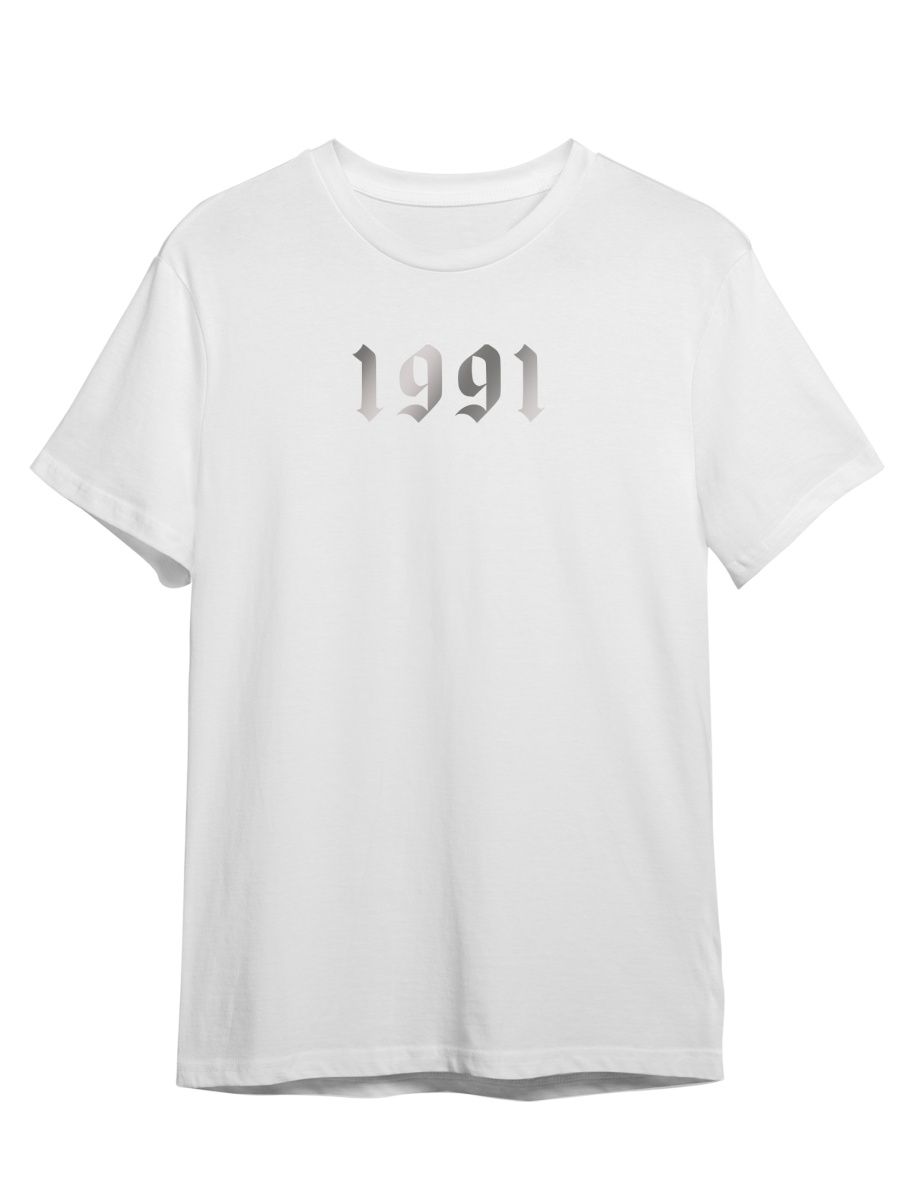 Футболка унисекс Каждому Своё 1991/Год рождения/С др RAYR7ZS белая S, "1991/Год рождения/С др" RAYR7ZS
Футболка унисекс Каждому Своё 1991/Год рождения/С др RAYR7ZS белая S, "1991/Год рождения/С др" RAYR7ZS