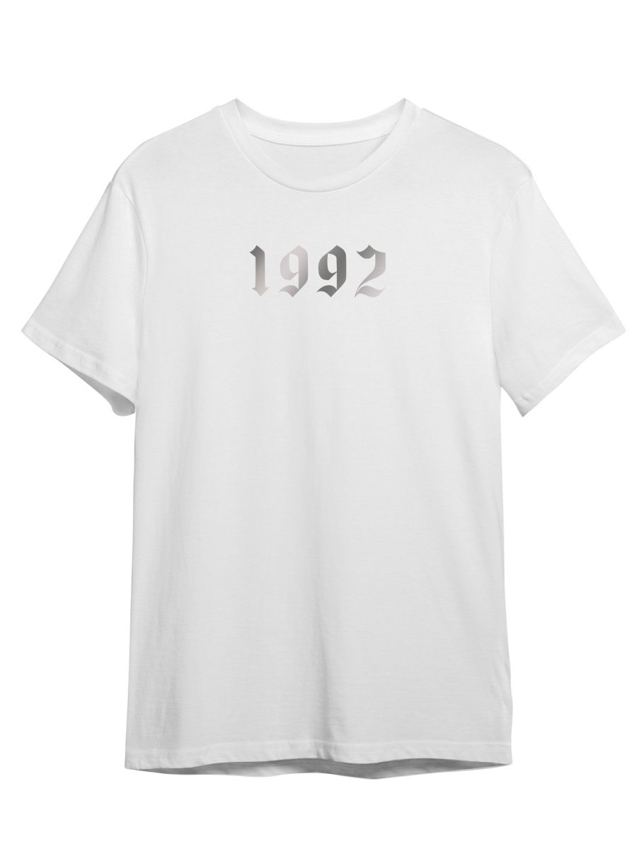 Футболка унисекс Каждому Своё 1992/Год рождения/С др RAYR8ZS белая XL, "1992/Год рождения/С др" RAYR8ZS
Футболка унисекс Каждому Своё 1992/Год рождения/С др RAYR8ZS белая XL, "1992/Год рождения/С др" RAYR8ZS