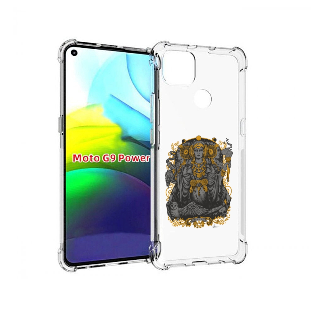 Чехол MyPads божество с золотыми элементами для Motorola Moto G9 Power, Прозрачный, Tocco
Чехол MyPads божество с золотыми элементами для Motorola Moto G9 Power, Прозрачный, Tocco
