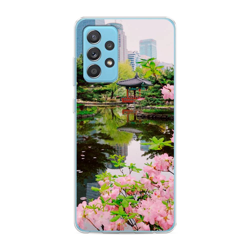 Чехол на Samsung Galaxy A52/A52s "Сакура возле озера", Зеленый;розовый;голубой, 2106550-2
Чехол на Samsung Galaxy A52/A52s "Сакура возле озера", Зеленый;розовый;голубой, 2106550-2