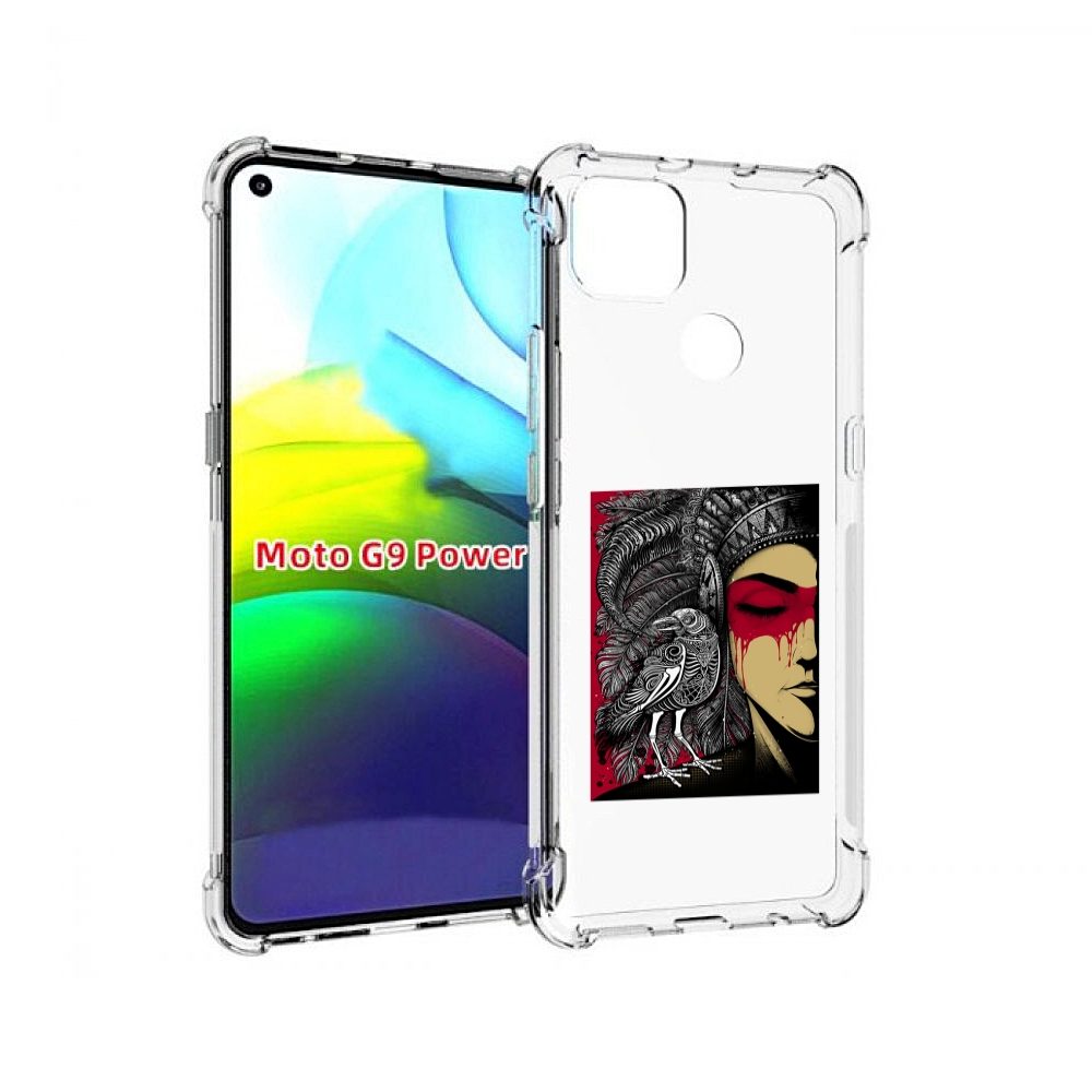 Чехол MyPads девушка с вороном в абстракции для Motorola Moto G9 Power, Прозрачный, Tocco
Чехол MyPads девушка с вороном в абстракции для Motorola Moto G9 Power, Прозрачный, Tocco