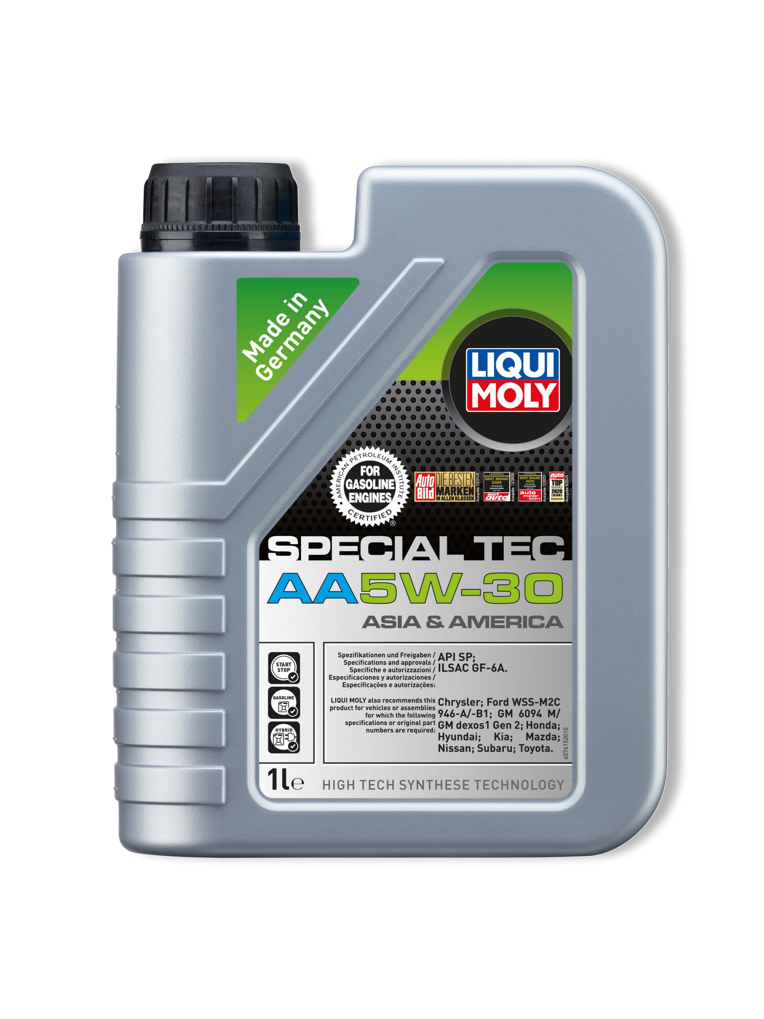 Моторное масло LIQUI MOLY cинтетическое Special Tec AA 5W30 1л, Liqui Moly Special Tec AA
Моторное масло LIQUI MOLY cинтетическое Special Tec AA 5W30 1л, Liqui Moly Special Tec AA