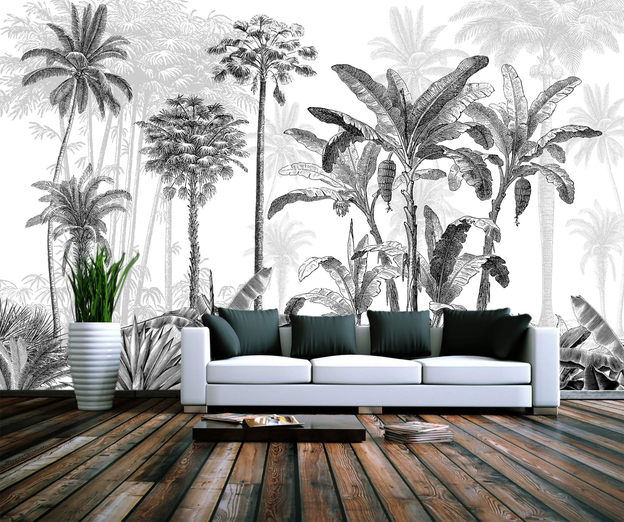Фотообои ARTDELUXE TROPIC Тропический лес флизелиновые 400х250см, Черный;белый;серый, 400х250см
Фотообои ARTDELUXE TROPIC Тропический лес флизелиновые 400х250см, Черный;белый;серый, 400х250см
