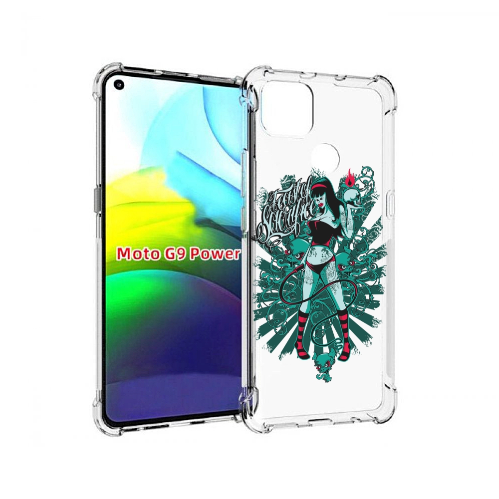 Чехол MyPads нарисованная девушка в татуировках для Motorola Moto G9 Power, Прозрачный, Tocco
Чехол MyPads нарисованная девушка в татуировках для Motorola Moto G9 Power, Прозрачный, Tocco
