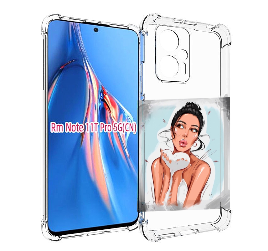 Чехол MyPads девушка-с-пеной женский для Xiaomi Redmi Note 11T Pro / 11T Pro Plus / Poc..., Прозрачный, Tocco
Чехол MyPads девушка-с-пеной женский для Xiaomi Redmi Note 11T Pro / 11T Pro Plus / Poc..., Прозрачный, Tocco
