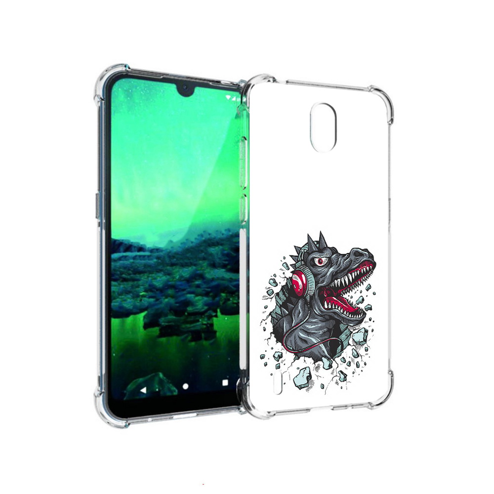 Чехол MyPads Tocco для Nokia 1.3 Нарисованный динозавр в наушниках (PT227048.104.124), Прозрачный, Tocco
Чехол MyPads Tocco для Nokia 1.3 Нарисованный динозавр в наушниках (PT227048.104.124), Прозрачный, Tocco