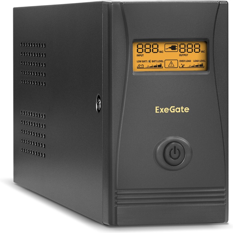 Источник бесперебойного питания ExeGate Power Smart ULB-850.LCD.AVR.2SH.RJ (EP285479RUS), Power Smart ULB-850.LCD.AVR.2SH.RJ
Источник бесперебойного питания ExeGate Power Smart ULB-850.LCD.AVR.2SH.RJ (EP285479RUS), Power Smart ULB-850.LCD.AVR.2SH.RJ