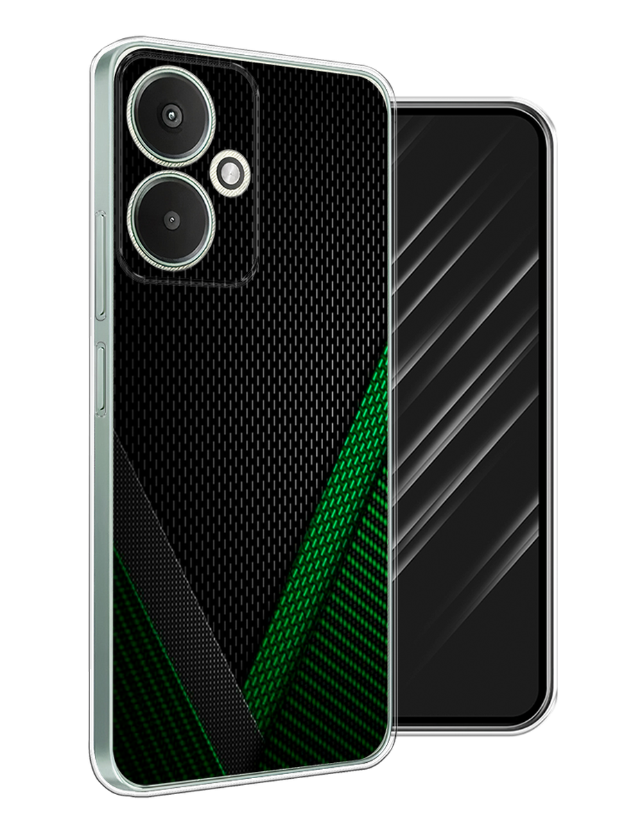 Чехол Awog на Xiaomi Redmi 13C 5G/Redmi 13R 5G, Poco M6 5G "Зеленый карбон", Черный;зеленый, 321350-1
Чехол Awog на Xiaomi Redmi 13C 5G/Redmi 13R 5G, Poco M6 5G "Зеленый карбон", Черный;зеленый, 321350-1