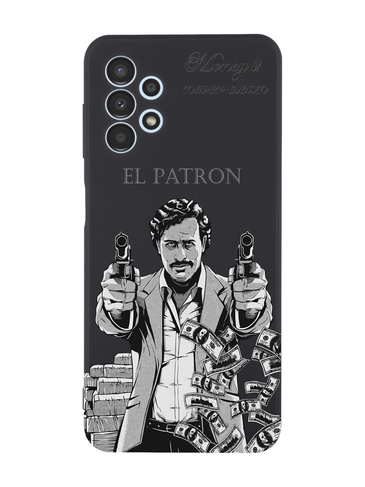 Чехол MustHaveCase для Samsung Galaxy A13 4G El Patron Pablo Escobar Пабло Эскобар черный, Серый;черный
Чехол MustHaveCase для Samsung Galaxy A13 4G El Patron Pablo Escobar Пабло Эскобар черный, Серый;черный