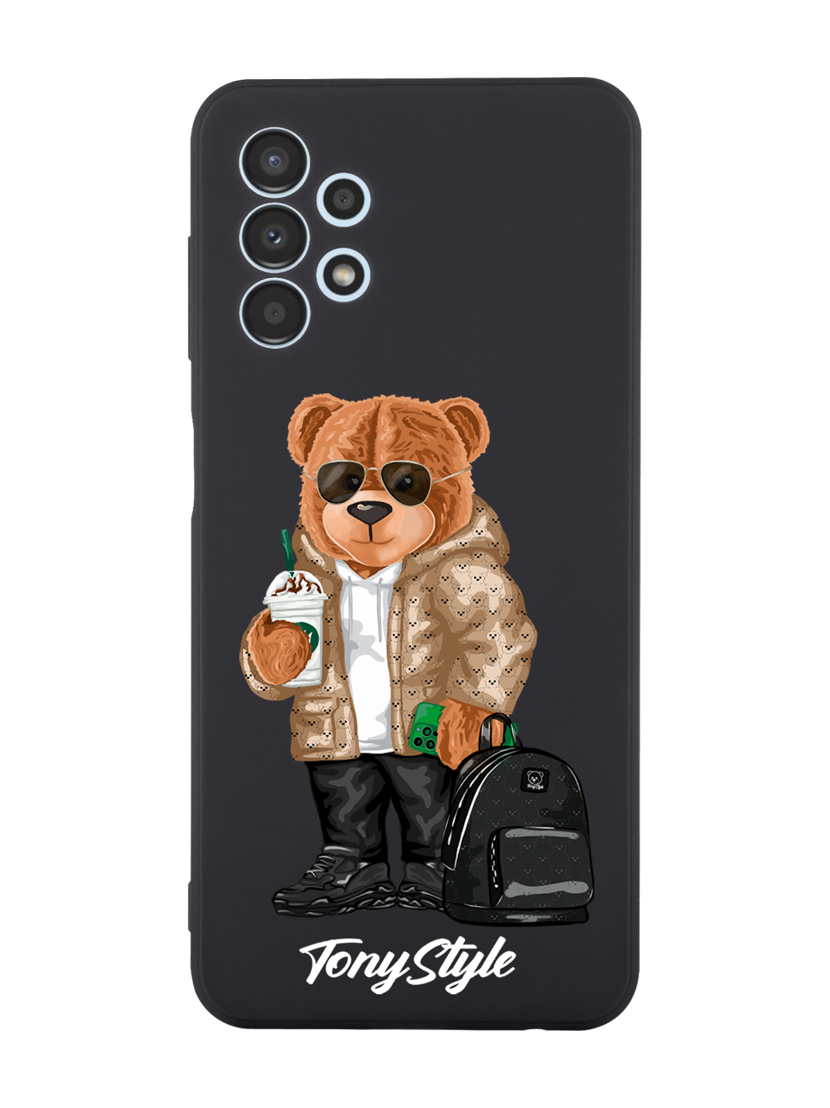 Чехол Tony Style для Samsung Galaxy A13 4G Tony Style в очках черный, Коричневый;черный;белый
Чехол Tony Style для Samsung Galaxy A13 4G Tony Style в очках черный, Коричневый;черный;белый