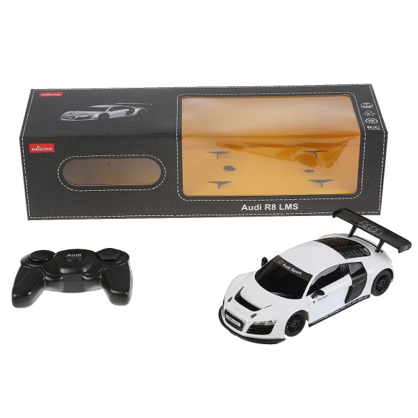 Машина р/у rastar audi r8 lms 1:24, цвет цвет в ассортименте, 18 шт. в упаковке, 46800-RASTAR
Машина р/у rastar audi r8 lms 1:24, цвет цвет в ассортименте, 18 шт. в упаковке, 46800-RASTAR