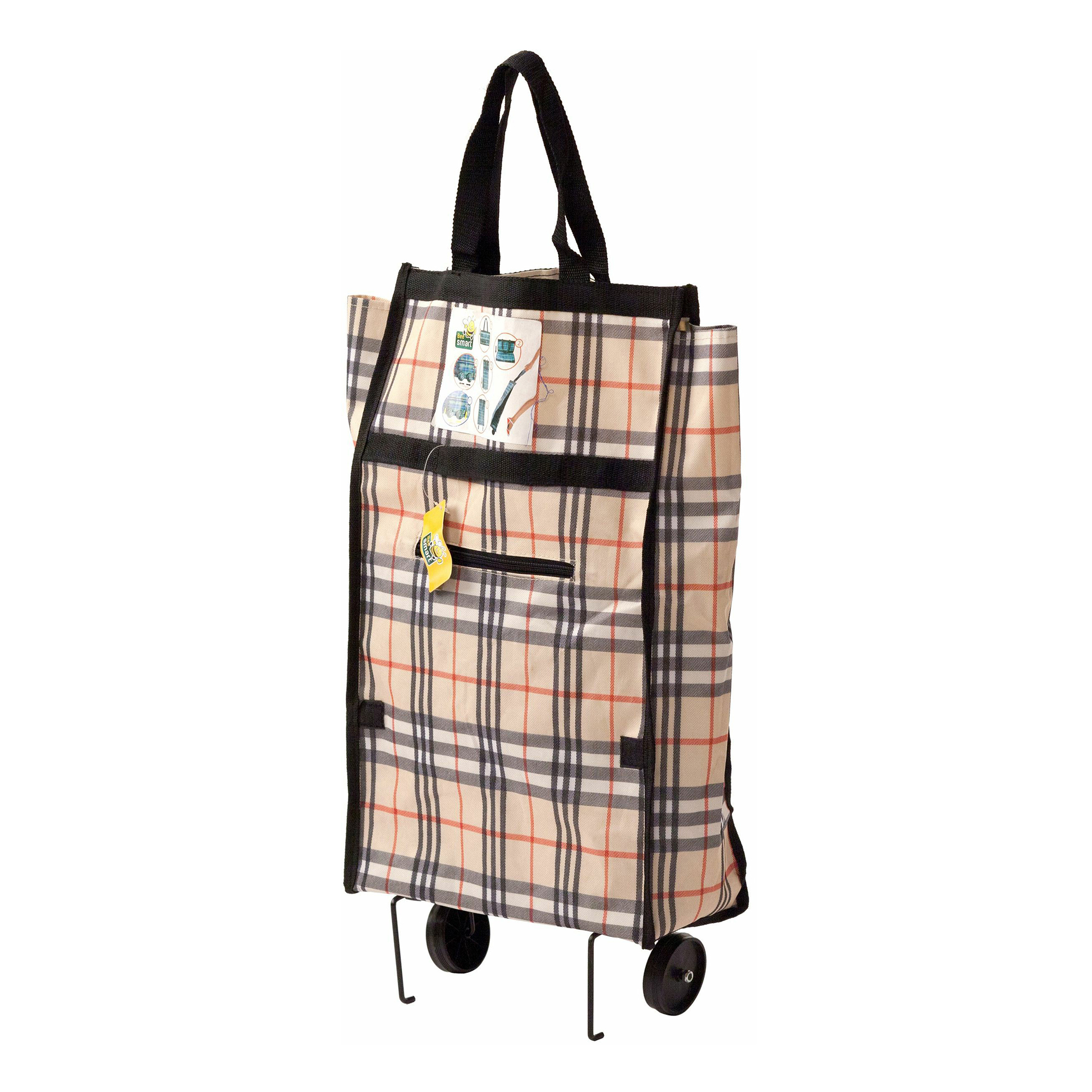 фото Хозяйственная сумка aurora brileo складная на колесиках в ассортименте