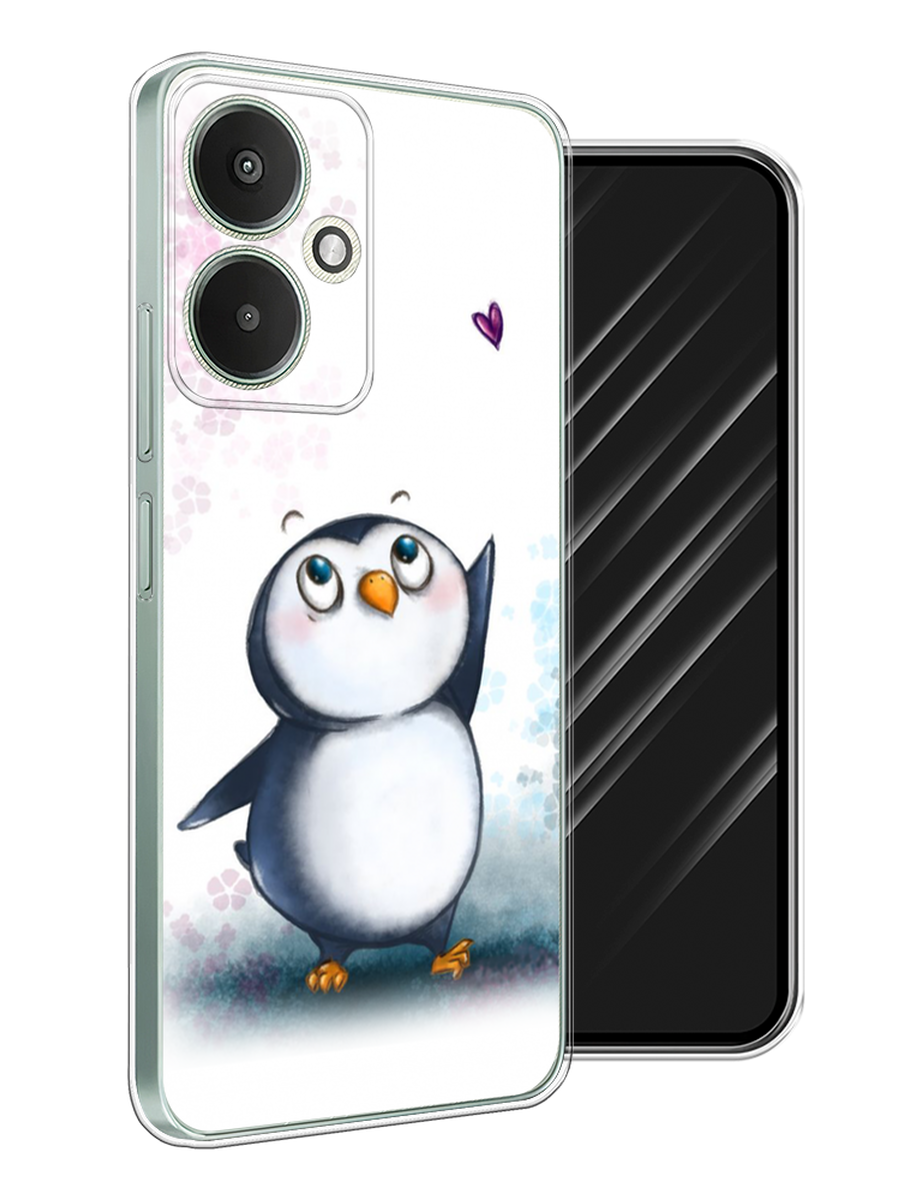 Чехол Awog на Xiaomi Redmi 13C 5G/Redmi 13R 5G, Poco M6 5G "Пингвин и сердечко", Белый, 321350-1
Чехол Awog на Xiaomi Redmi 13C 5G/Redmi 13R 5G, Poco M6 5G "Пингвин и сердечко", Белый, 321350-1
