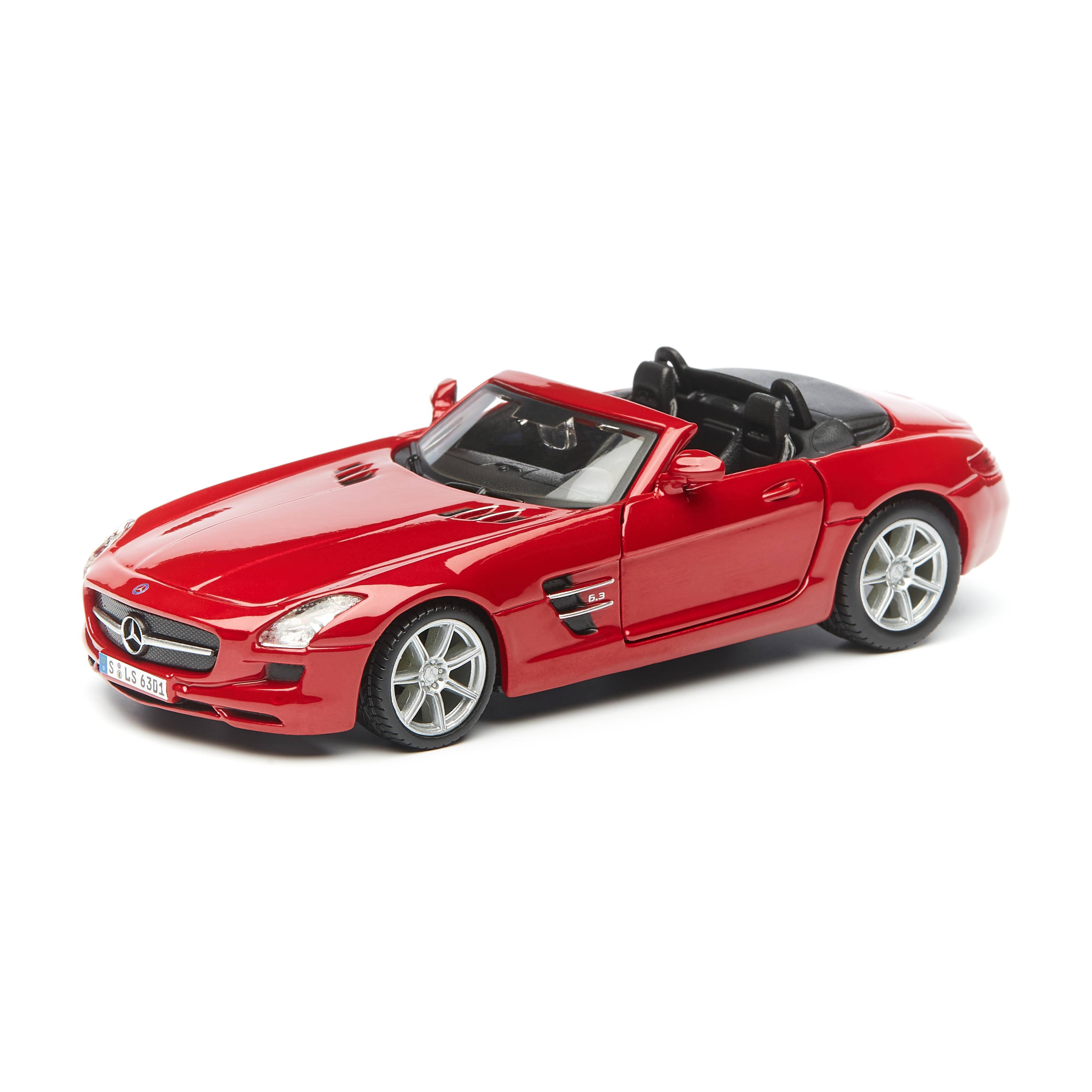 Bburago Машинка металлическая Mercedes-Benz SLS AMG Roadster, 1:32, красный металлик, 18-43035
Bburago Машинка металлическая Mercedes-Benz SLS AMG Roadster, 1:32, красный металлик, 18-43035