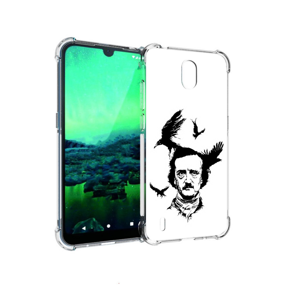 Чехол MyPads Tocco для Nokia 1.3 Эдгар Аллан черно белый (PT227048.104.204), Прозрачный, Tocco
Чехол MyPads Tocco для Nokia 1.3 Эдгар Аллан черно белый (PT227048.104.204), Прозрачный, Tocco