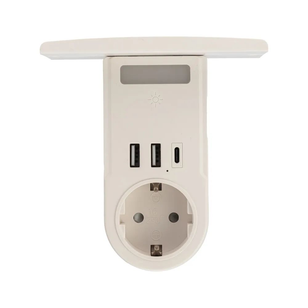 Адаптер USB REXANT 11-1270 многофункциональный (2хUSB-A, USB-С, розетка 220-250В), Белый
Адаптер USB REXANT 11-1270 многофункциональный (2хUSB-A, USB-С, розетка 220-250В), Белый