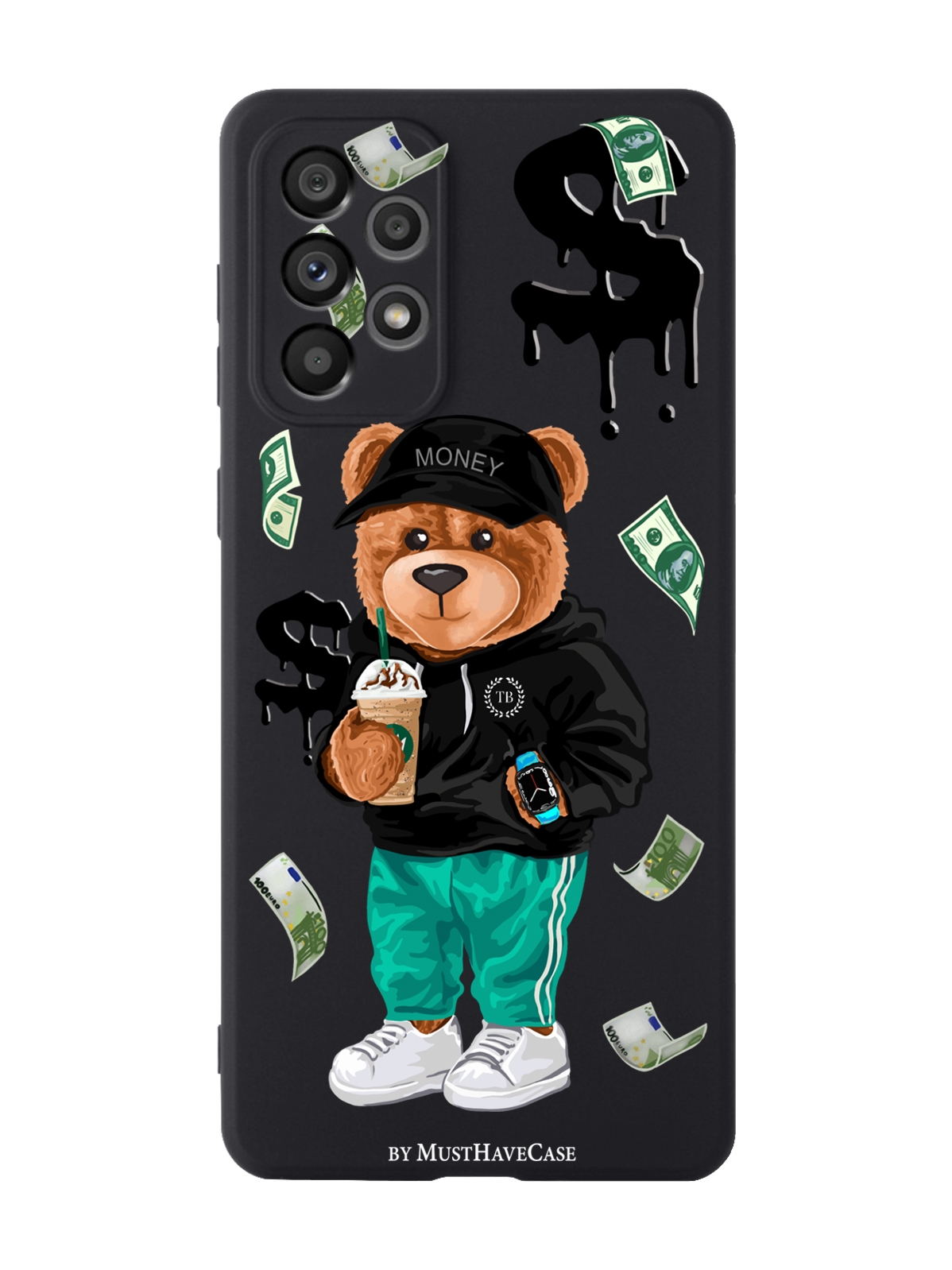 Чехол MustHaveCase для Samsung Galaxy A73 Tony Bear/ Мишка Тони черный, Черный;зеленый;коричневый
Чехол MustHaveCase для Samsung Galaxy A73 Tony Bear/ Мишка Тони черный, Черный;зеленый;коричневый