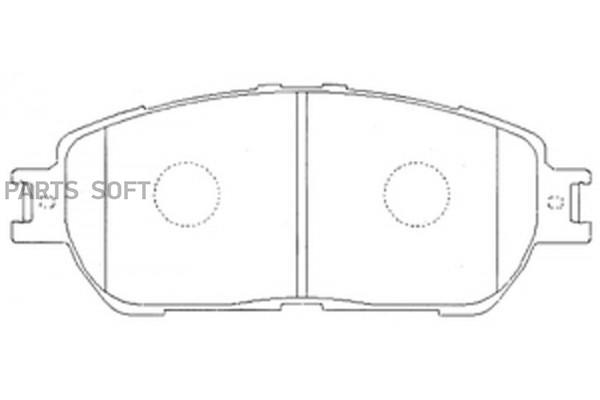 Колодки тормозные дисковые передние к-т TOYOTA CAMRY 3.0 2001 - 2006T SB NAGAMOCHI BP21480
Колодки тормозные дисковые передние к-т TOYOTA CAMRY 3.0 2001 - 2006T SB NAGAMOCHI BP21480