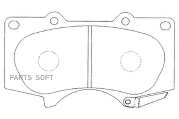 Колодки тормозные дисковые передние к-т TOYOTA LAND CRUISER PRADO 3.0 SB NAGAMOCHI BP21482
Колодки тормозные дисковые передние к-т TOYOTA LAND CRUISER PRADO 3.0 SB NAGAMOCHI BP21482