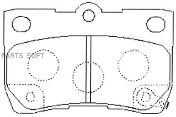 Колодки тормозные дисковые задние к-т LEXUS GS 3.0 2005 - 2011LEXUS G SB NAGAMOCHI BP21494
Колодки тормозные дисковые задние к-т LEXUS GS 3.0 2005 - 2011LEXUS G SB NAGAMOCHI BP21494