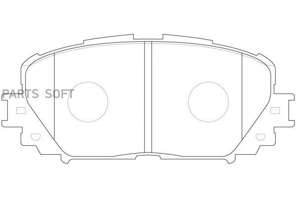Колодки тормозные дисковые передние к-т TOYOTA VITZ 1.0 2006 - по нас SB NAGAMOCHI BP21518
Колодки тормозные дисковые передние к-т TOYOTA VITZ 1.0 2006 - по нас SB NAGAMOCHI BP21518