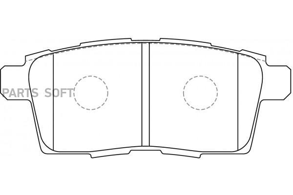 Колодки тормозные дисковые задние к-т MAZDA CX-7 2.3 2006 - по наст. SB NAGAMOCHI BP25814
Колодки тормозные дисковые задние к-т MAZDA CX-7 2.3 2006 - по наст. SB NAGAMOCHI BP25814