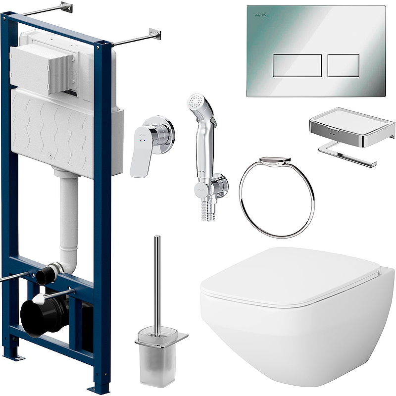 Комплект унитаза с инсталляцией AM.PM Inspire 2.0 CK50GD сиденье, клавиша Хром, гигиенич
Комплект унитаза с инсталляцией AM.PM Inspire 2.0 CK50GD сиденье, клавиша Хром, гигиенич