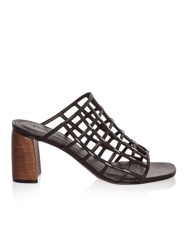 фото Шлепанцы женские sigerson morrison smdaina черные 35.5 it