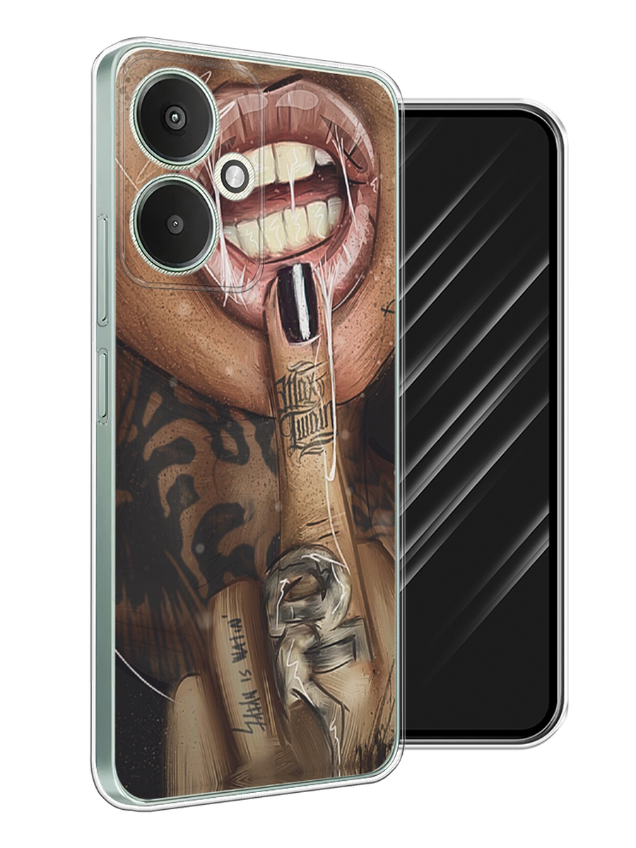 Чехол Awog на Xiaomi Redmi 13C 5G/Redmi 13R 5G, Poco M6 5G "Девушка с татуировками", Бежевый;розовый;черный, 321450-1
Чехол Awog на Xiaomi Redmi 13C 5G/Redmi 13R 5G, Poco M6 5G "Девушка с татуировками", Бежевый;розовый;черный, 321450-1