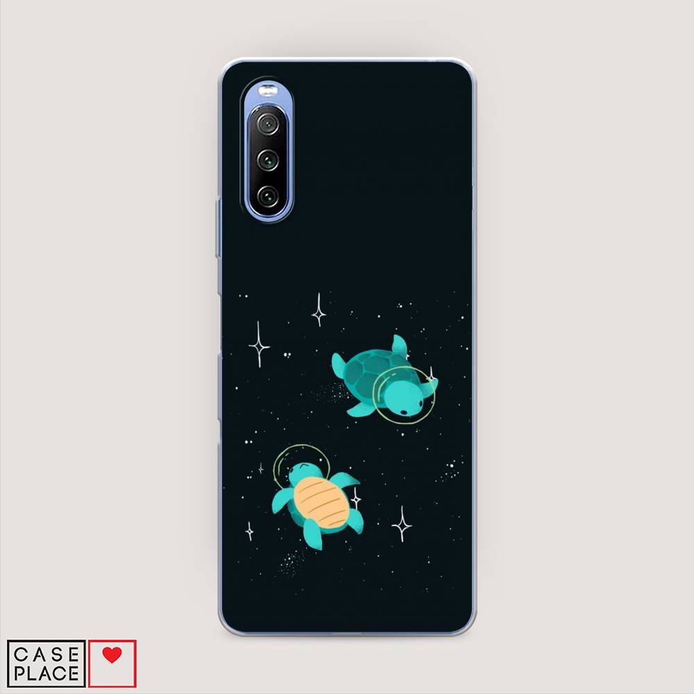 Чехол Awog на Sony Xperia 10 III "Черепашки космонавты", Разноцветный, 54950-4 
Чехол Awog на Sony Xperia 10 III "Черепашки космонавты", Разноцветный, 54950-4