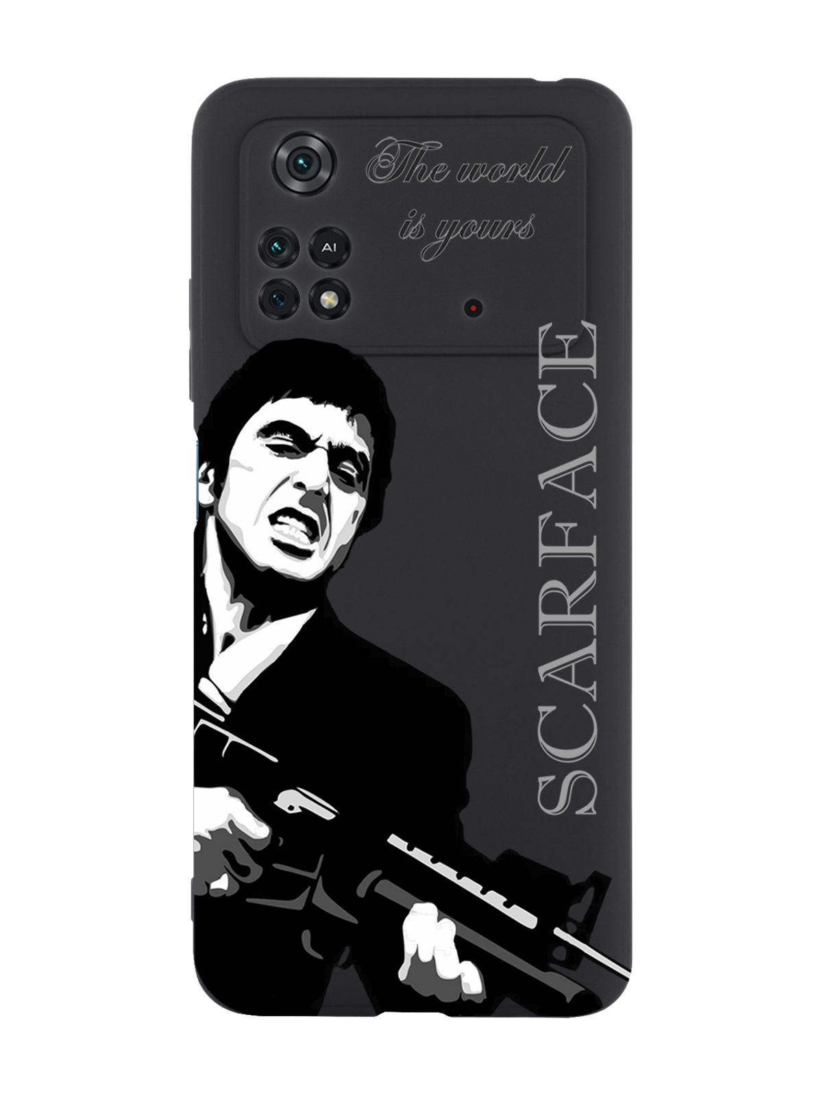Чехол MustHaveCase для Poco M4 Pro 4G Scarface Tony Montana Лицо со шрамом черный, Серый;черный
Чехол MustHaveCase для Poco M4 Pro 4G Scarface Tony Montana Лицо со шрамом черный, Серый;черный