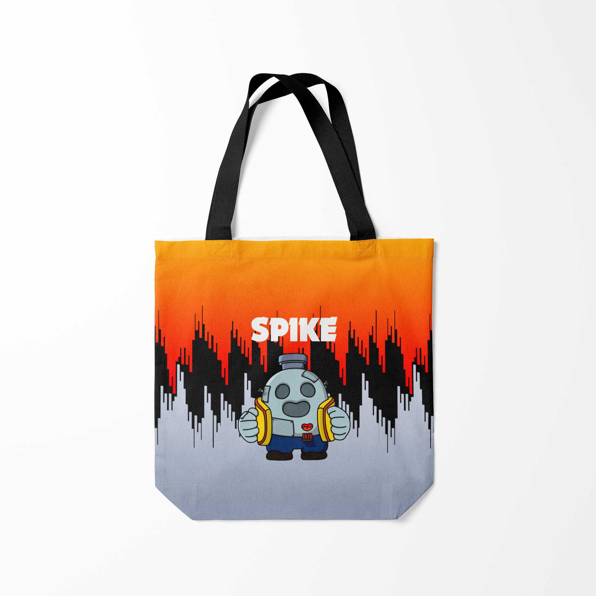 Сумка шoппер унисекс Burnettie Brawl Stars Spike Robot, оранжевый; серый, Brawl Stars Spike Robot
Сумка шoппер унисекс Burnettie Brawl Stars Spike Robot, оранжевый; серый, Brawl Stars Spike Robot