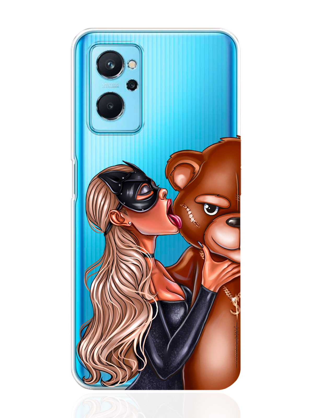 Чехол MustHaveCase для realme 9i Кошечка русая и мишка прозрачный, Прозрачный;черный;коричневый
Чехол MustHaveCase для realme 9i Кошечка русая и мишка прозрачный, Прозрачный;черный;коричневый