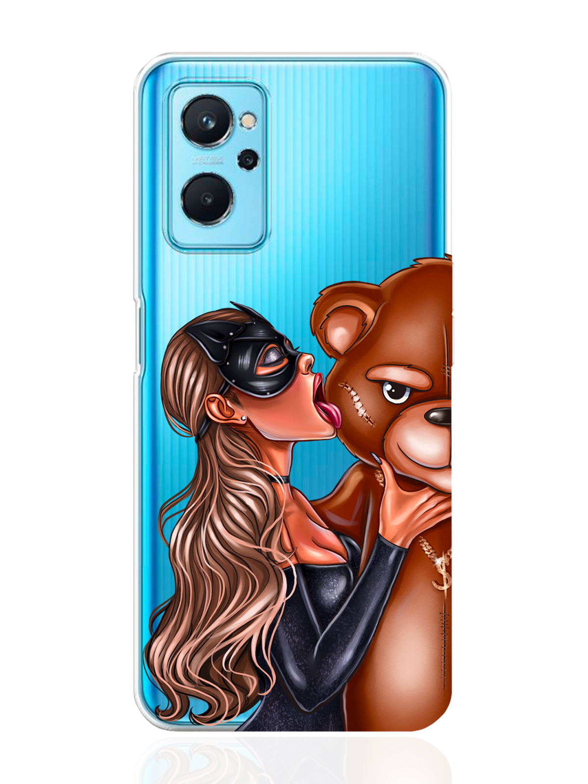 Чехол MustHaveCase для realme 9i Кошечка брюнетка и мишка прозрачный, Прозрачный;черный;коричневый
Чехол MustHaveCase для realme 9i Кошечка брюнетка и мишка прозрачный, Прозрачный;черный;коричневый