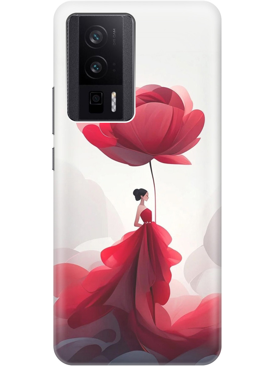 Силиконовый чехол на Poco F5 Pro с рисунком "Цветочная девушка в красном", Белый;красный, 20000136
Силиконовый чехол на Poco F5 Pro с рисунком "Цветочная девушка в красном", Белый;красный, 20000136
