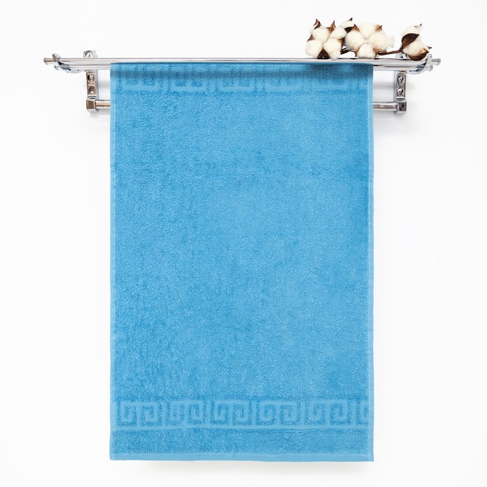 Полотенце махровое с греческим бордюром 70х140 см, ALASKAN BLUE, хлопок 100%, 430г/м2
Полотенце махровое с греческим бордюром 70х140 см, ALASKAN BLUE, хлопок 100%, 430г/м2
