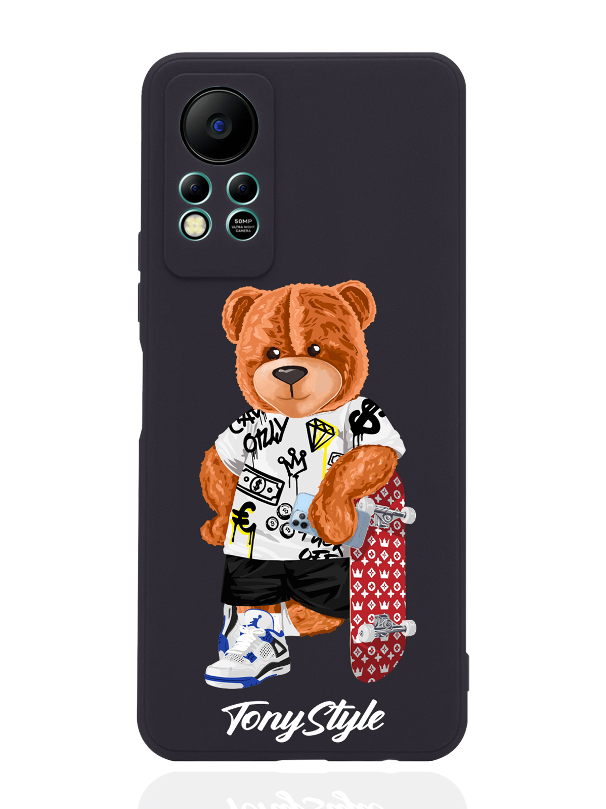 Чехол Tony Style для Infinix Hot 11s NFC Tony Style со скейтом черный, Коричневый;черный;красный
Чехол Tony Style для Infinix Hot 11s NFC Tony Style со скейтом черный, Коричневый;черный;красный