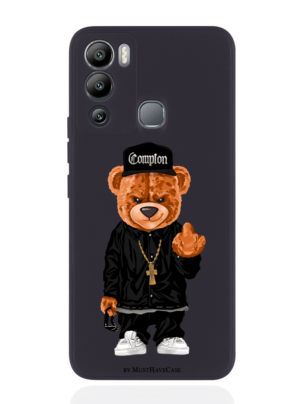 Чехол MustHaveCase для Infinix Hot 12i Мишка Compton черный, Коричневый;черный;белый
Чехол MustHaveCase для Infinix Hot 12i Мишка Compton черный, Коричневый;черный;белый