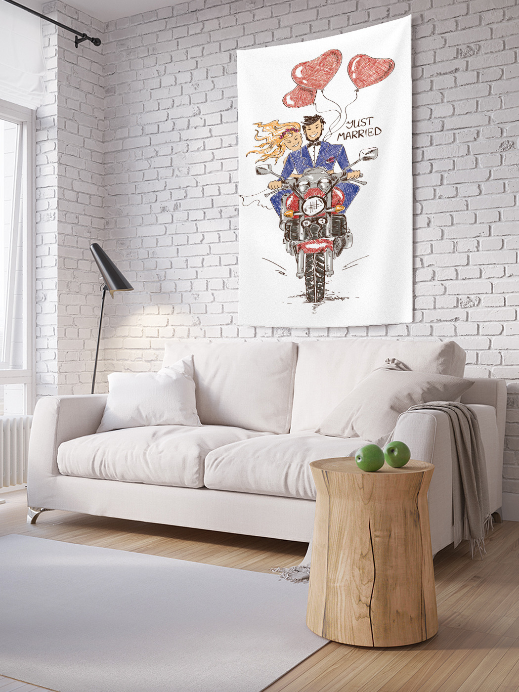 Вертикальное фотопанно на стену JoyArty Молодожены на мотоцикле 150x200 см, Молодожены на мотоцикле
Вертикальное фотопанно на стену JoyArty Молодожены на мотоцикле 150x200 см, Молодожены на мотоцикле